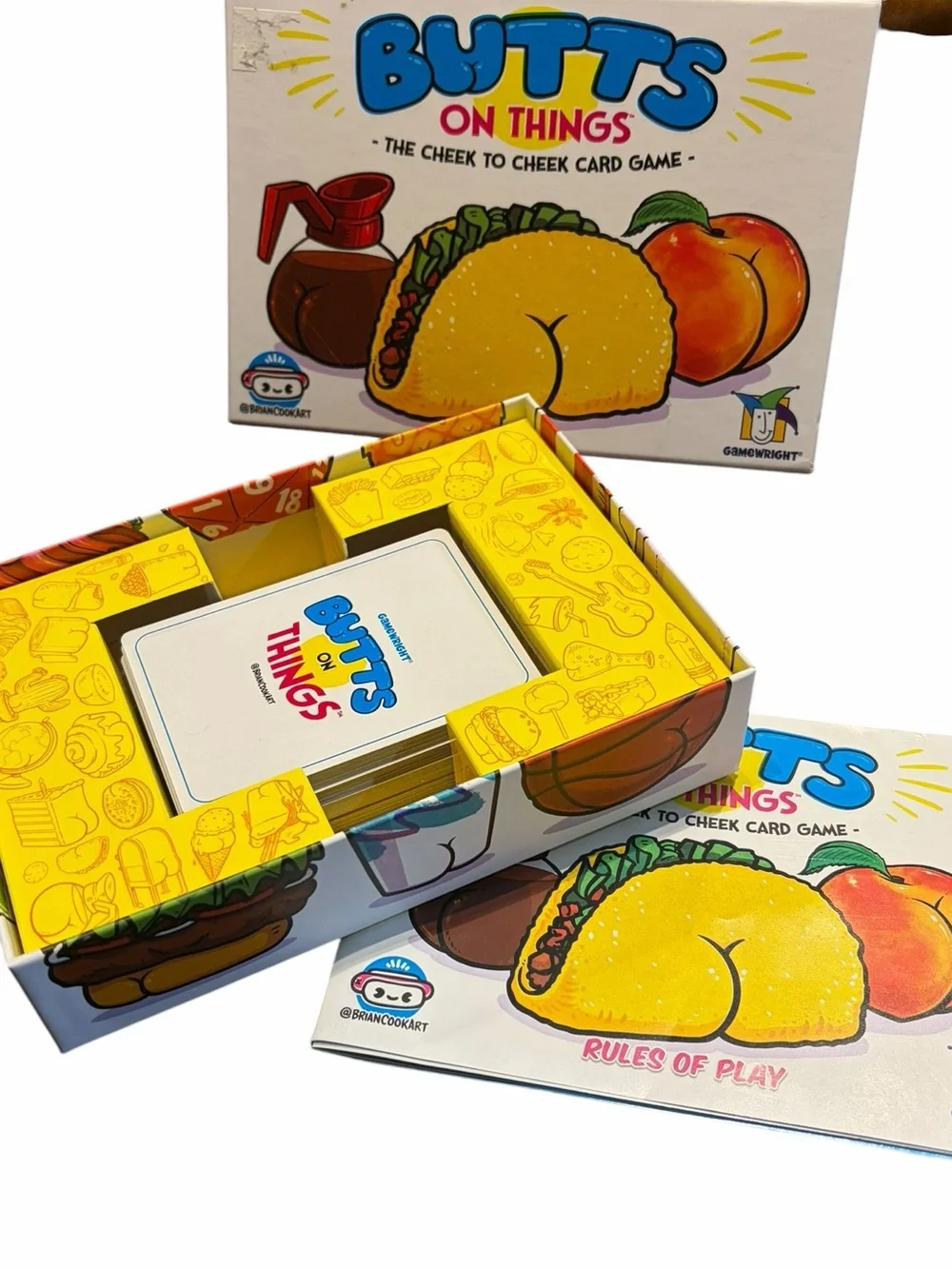 Butts On Things Kids Card Game